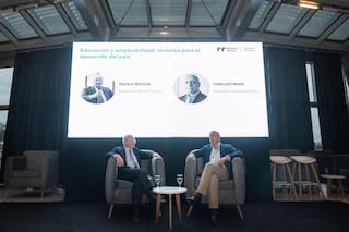 “Es necesario mirar la educación afuera de la ideología”, plantea Paolo Rocca