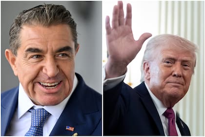 Paolo Zampolli y Donald Trump