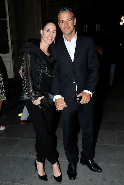 Paoloma Herrera y su pareja Francisco Masiá