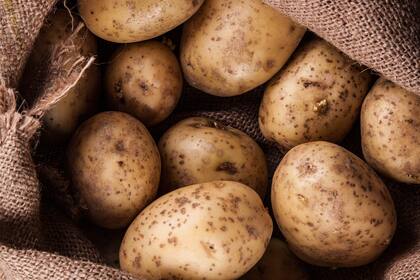 La papa blanca cepillada aumentó un 76% a lo largo del mes