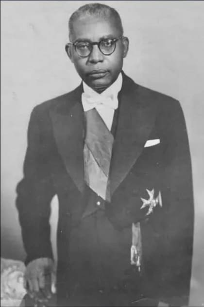 Papa Doc Duvalier en su primera presentación como presidente, en 1957