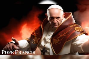 Papa Francisco luchador: diversas celebridades fueron incluidas en el videojuego Mortal Combat con IA (Captura video)