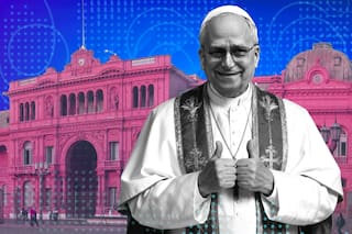 Cinco meses después de asumir, el papa León XIV entró finalmente a la Casa Rosada