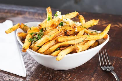 Papas fritas provenzal