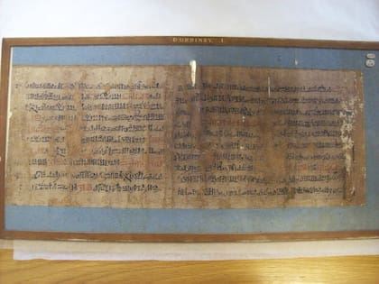 Papiro del Antiguo Egipto