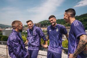 Por qué la nueva camiseta alternativa de la selección argentina incluye el color violeta y cuándo se estrena