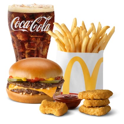 Paquete de hamburguesa de carne de McDonald's a US$5 (mcdonalds.com)