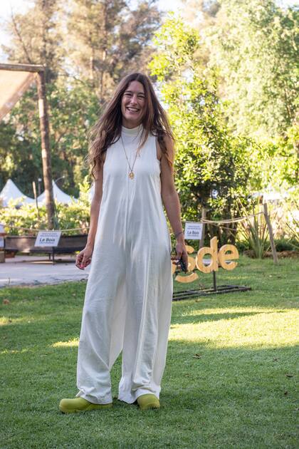 Paquita Romano contó cómo empezó en la jardinería y firmó ejemplares de su libro.