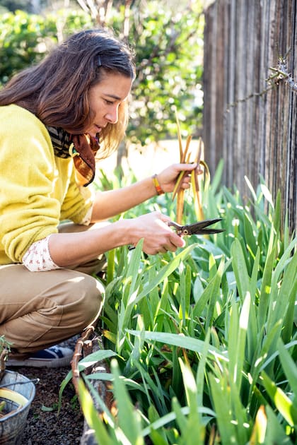 Paquita Romano, jardinera y diseñadora de espacios naturales, dice que en un jardín se expresa todo