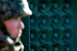 Desmantelaron en las Coreas los altavoces que emitían propaganda en la frontera