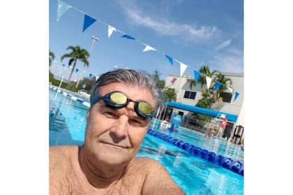 Para Agustín el nado siempre había sido una actividad recreativa.