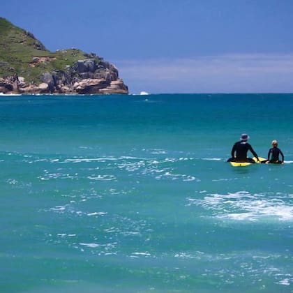 Para Capitán David, el surf es un deporte de reyes
