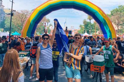Para Chris, Buenos Aires es un lugar en el mundo donde se siente libre.