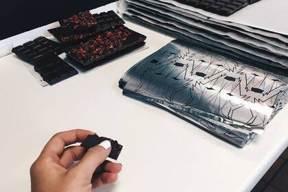 Para combatir el frío islandés, nada mejor que ¡varias! barras de chocolate artesanal.