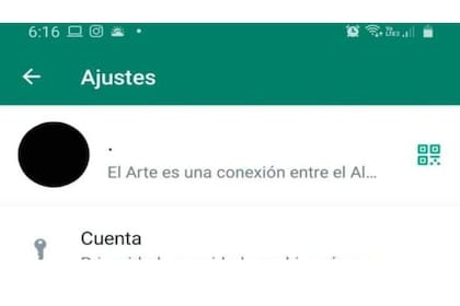 Para conocer esta información, se deben seguir pasos. Foto captura Whatsapp