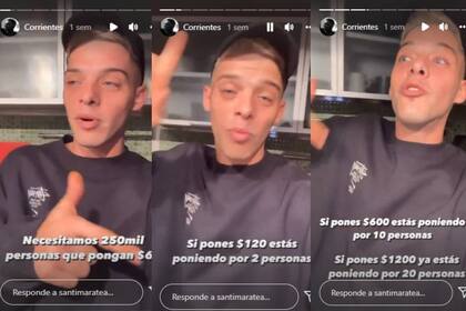 Para Corrientes recaudó 180 millones de pesos (Foto Instagram @santimaratea)