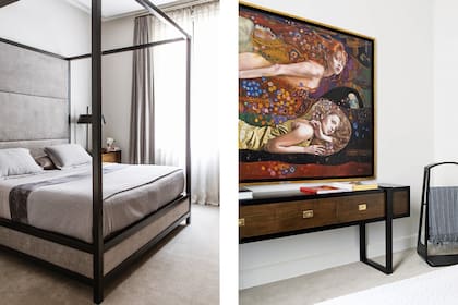 Para darle calidez a este ambiente de techos tan altos, los pisos se cubrieron con una moquette ‘Magnifika’ de pura lana (Kalpakian).