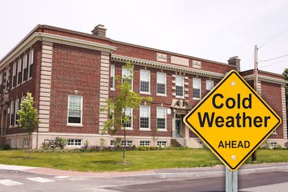 Para decidir un cierre en invierno, el CPS contempla el impacto combinado del aire frío y el viento gélido