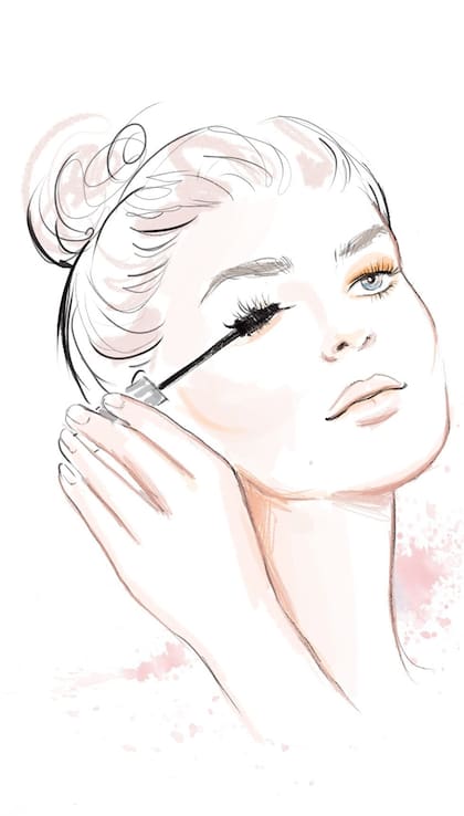 Para disimular párpados caídos