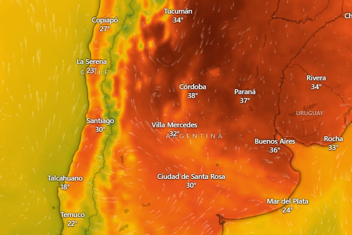Hoy se espera la jornada más calurosa de la semana y hay altas probabilidad de lluvias