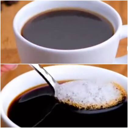 Para el café utilizan agua y jabón