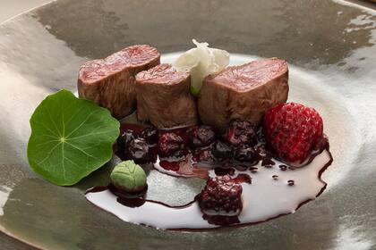 Para el chef, lo más importante del lomo de cordero es respetar el punto de cocción necesario en cada plato.