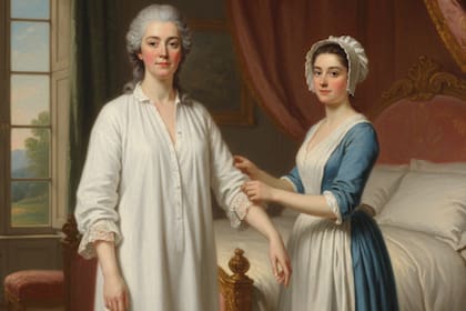 Para facilitarles el trabajo, se colocaron los botones en la parte izquierda de las camisas de mujer