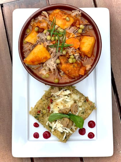 Para festejar San Patricio, en la semana de Irlanda prepararon ragou de cordero con papa boxty