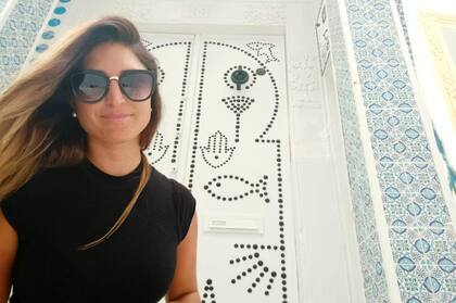 Para Florencia, las redes sociales (@florstewardess) son un gran aliado para compartir su experiencia y darle coraje a otros para que cumplan sus sueños.