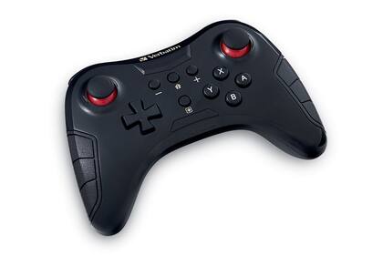 Para la Switch. El controlador inalámbrico de Verbatim sirve la consola de videojuegos Switch de Nintendo. Utiliza una conexión inalámbrica en la frecuencia de los 2,4 GHz, posee función de vibración y se carga a través de un conector micro USB ($5799).