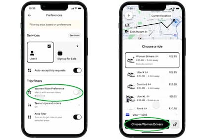 Para las pasajeras activar esta función es sencilla y solo se debe ingresar al perfil de la cuenta