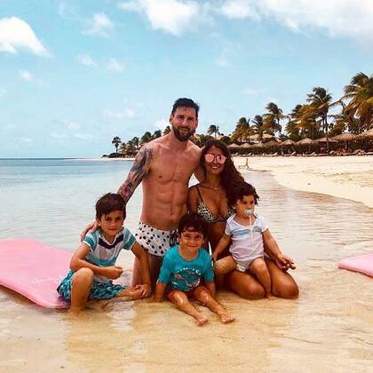 Para Lionel Messi, la familia tienen mucha importancia en su vida