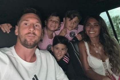 Para Lionel Messi y Antonela Roccuzzo, la seguridad de su familia es muy importante en Miami (Foto Instagram @antonelaroccuzzo)