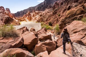 Las asombrosas cuevas salteñas que tuvieron que cambiar de nombre y ahora son Quebrada del Rincón