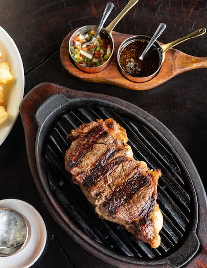 Para los partidarios del bife de chorizo a punto, he aquí un gran exponente.