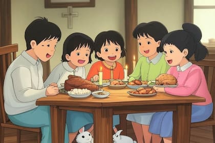 Para mandar por WhatsApp: el Domingo de Resurrección para la IA, en "Estilo Ghibli"