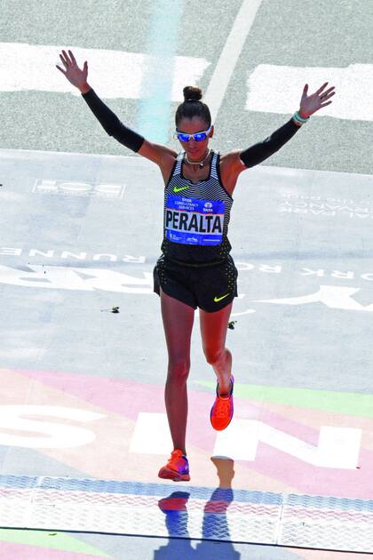 Para Marita Peralta no fue una maratón más