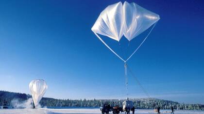 Para medir la capa de ozono, los científicos captan muestras de aire  sobre el Ártico