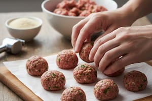 Para muchos es desagradable manipular carne picada (Foto: IA)