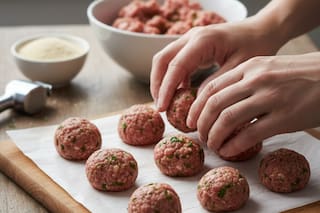 Cómo preparar albóndigas caseras sin ensuciarse las manos