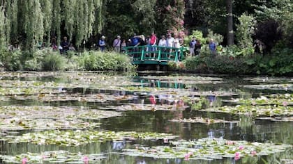 Para muchos, la atracción principal de la casa de Monet son los jardines, especialmente el “jardín de agua”