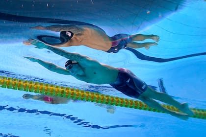 Para muchos nadadores, el agua no es solo un lugar para hacer ejercicio, también es un santuario