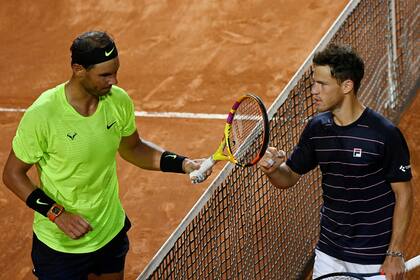 Para Nadal, "Schwartzman tiene una ventaja para la semifinal" porque le ganó en Roma