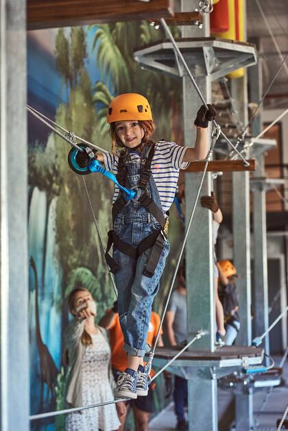 Para niños que quieran descargar energía, Alto Parque es ideal.