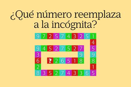 Para poder averiguarlo deberás descubrir qué patrón impera en todo el recorrido