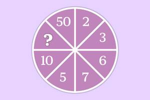 Para poder descubrir qué número reemplaza a la incógnita deberás analizar qué relación existe entre las porciones del círculo