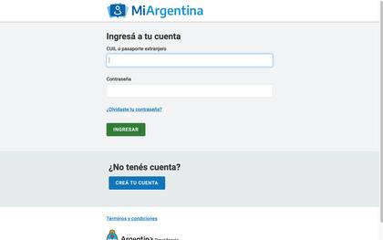 Para sacar turno para tramitar el DNI durante la cuarentena, se debe estar registrado en Mi Argentina