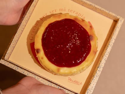 Para San Valentín, en Tallarica van a preparar torta vasca, una receta que pisa cada vez más fuerte en la Argentina