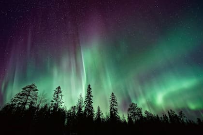 Para ver auroras boreales, lo mejor es encontrar un espacio alejado de la contaminación lumínica