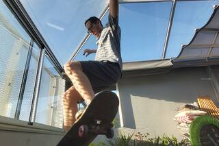 Desafío arquitectónico: su pasión era tener una rampa de skate en su departamento